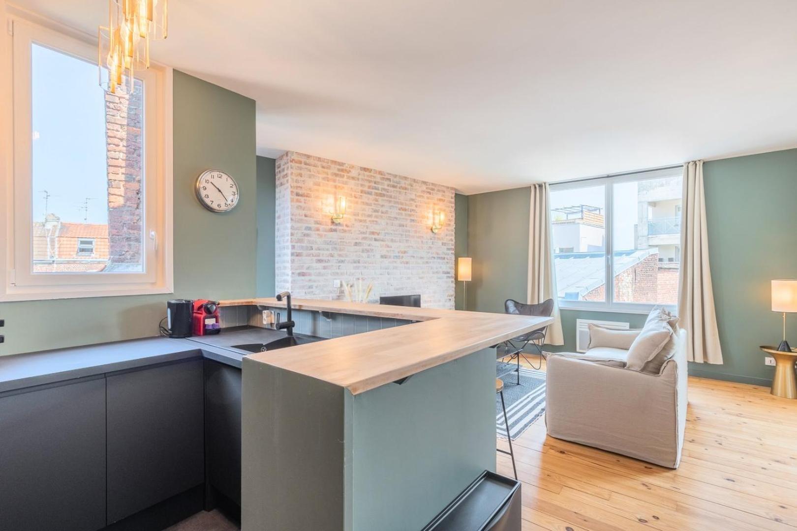 Charming 2 Bedroom Apartment - Old Rijsel Buitenkant foto